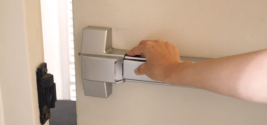 Roller Gate Panic Bar Installation in Rio Linda, California